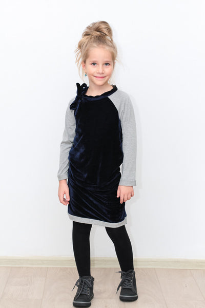 Sport dress with velvet