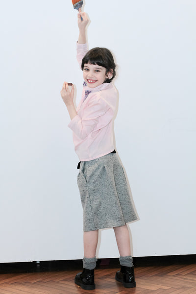 Wool skirt pants