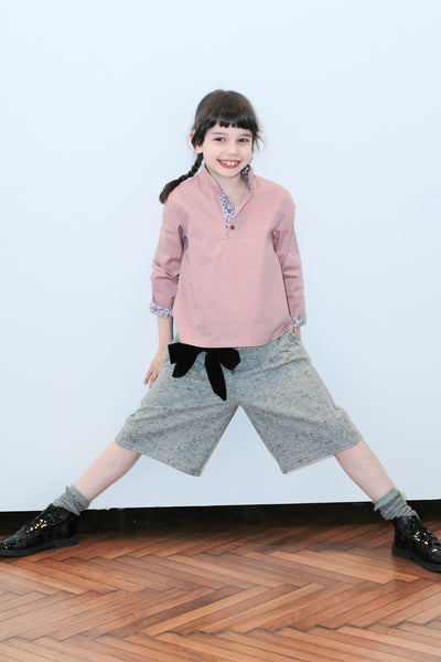 Wool skirt pants